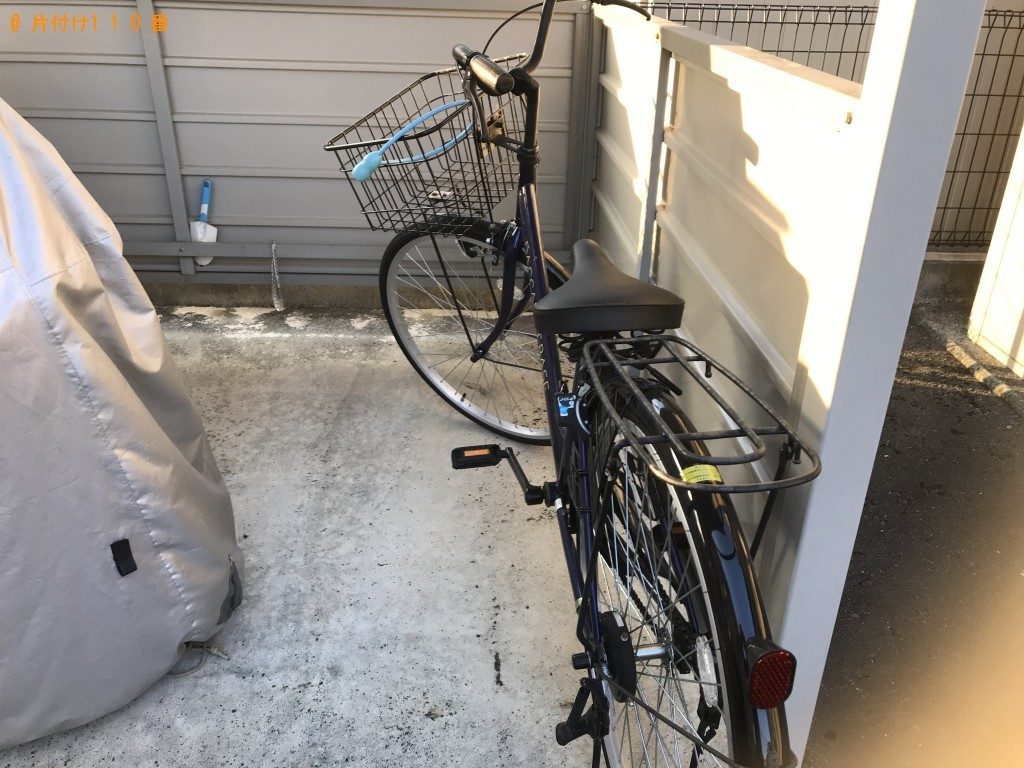 【奥州市江刺豊田町】自転車１台の回収・処分　お客様の声