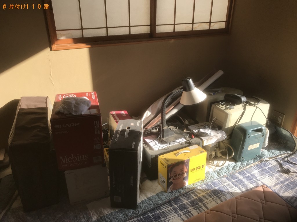 【北斗市】PCモニターセット、プリンター、スキャナー等の回収