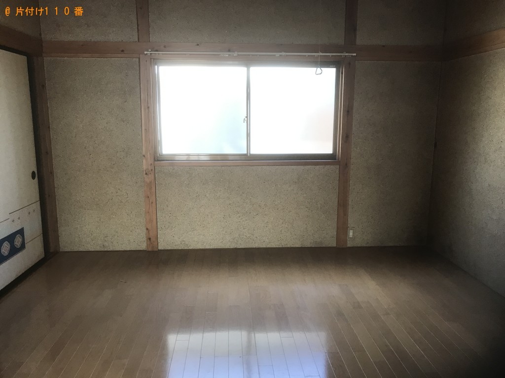 【滝川市】食器棚、ソファー、ドレッサー、ルームランナー等の回収