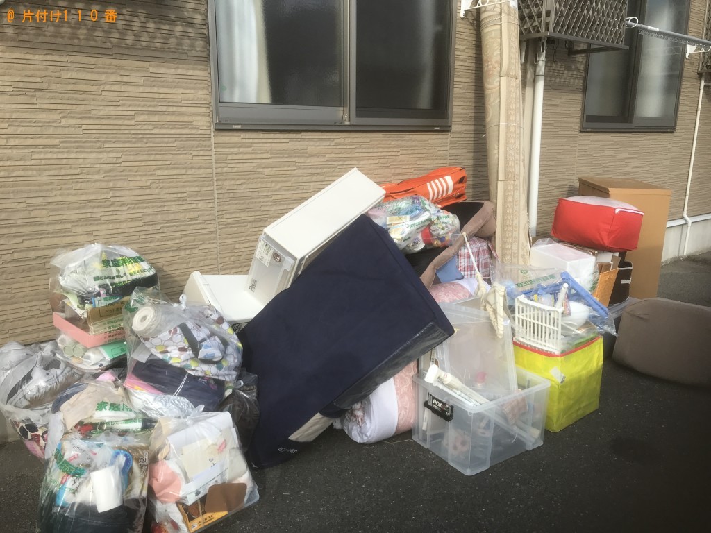 【石狩市】ハンガーラック、プラスチックケース等の回収・処分ご依頼