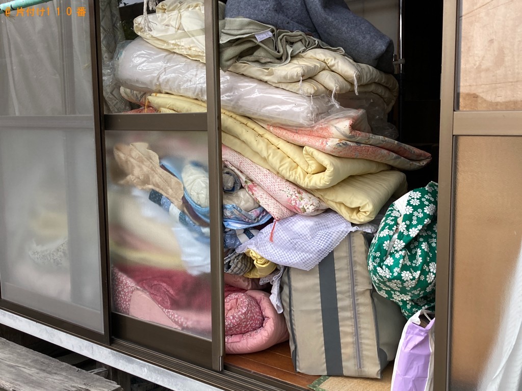 【盛岡市】布団、毛布等の回収・処分ご依頼 お客様の声