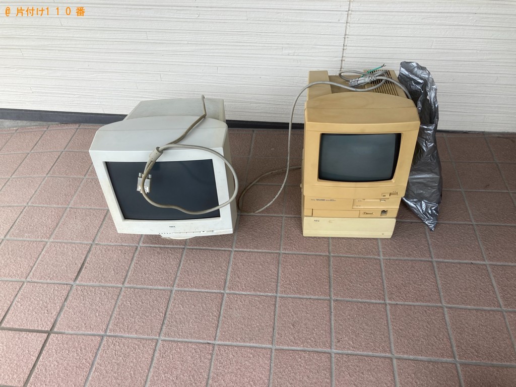 【一関市】パソコン、PCデスクの回収・処分ご依頼　お客様の声