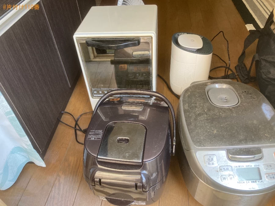 【一関市】掃除機、トースター、炊飯器、扇風機、加湿器等の回収