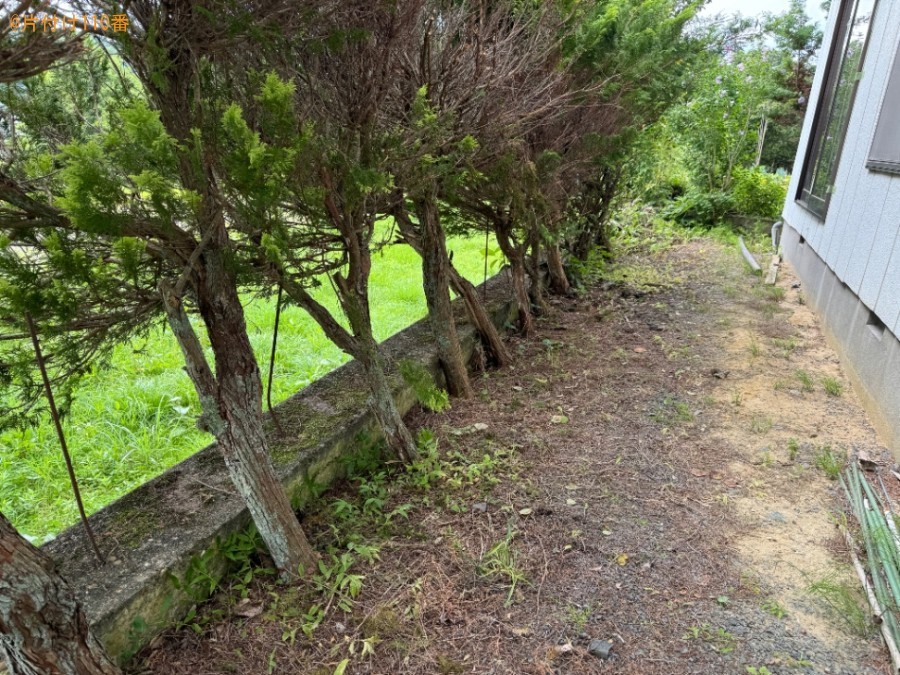 【一関市】草刈りで出た草の回収・処分ご依頼　お客様の声