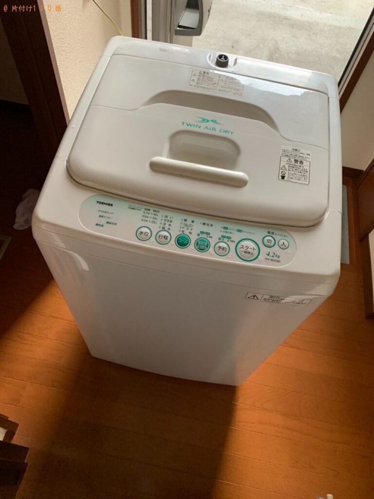 【北上市】洗濯機、冷蔵庫の回収・処分ご依頼　お客様の声