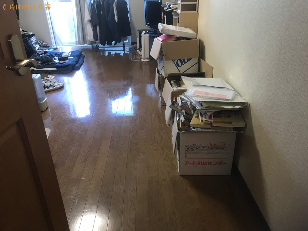 【北上市】二人用ダイニングテーブル等の回収とハウスクリーニング