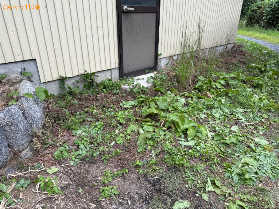 【一関市千厩町】カラーボックス、扇風機、衣服、段ボール等の回収
