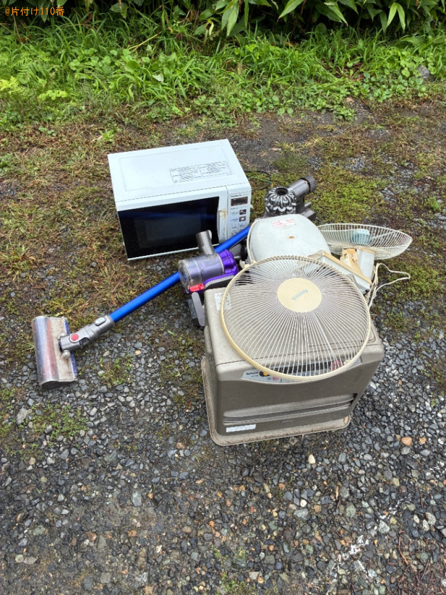 【北上市二子町】掃除機、炊飯器、電子レンジ、ヒーター等の回収