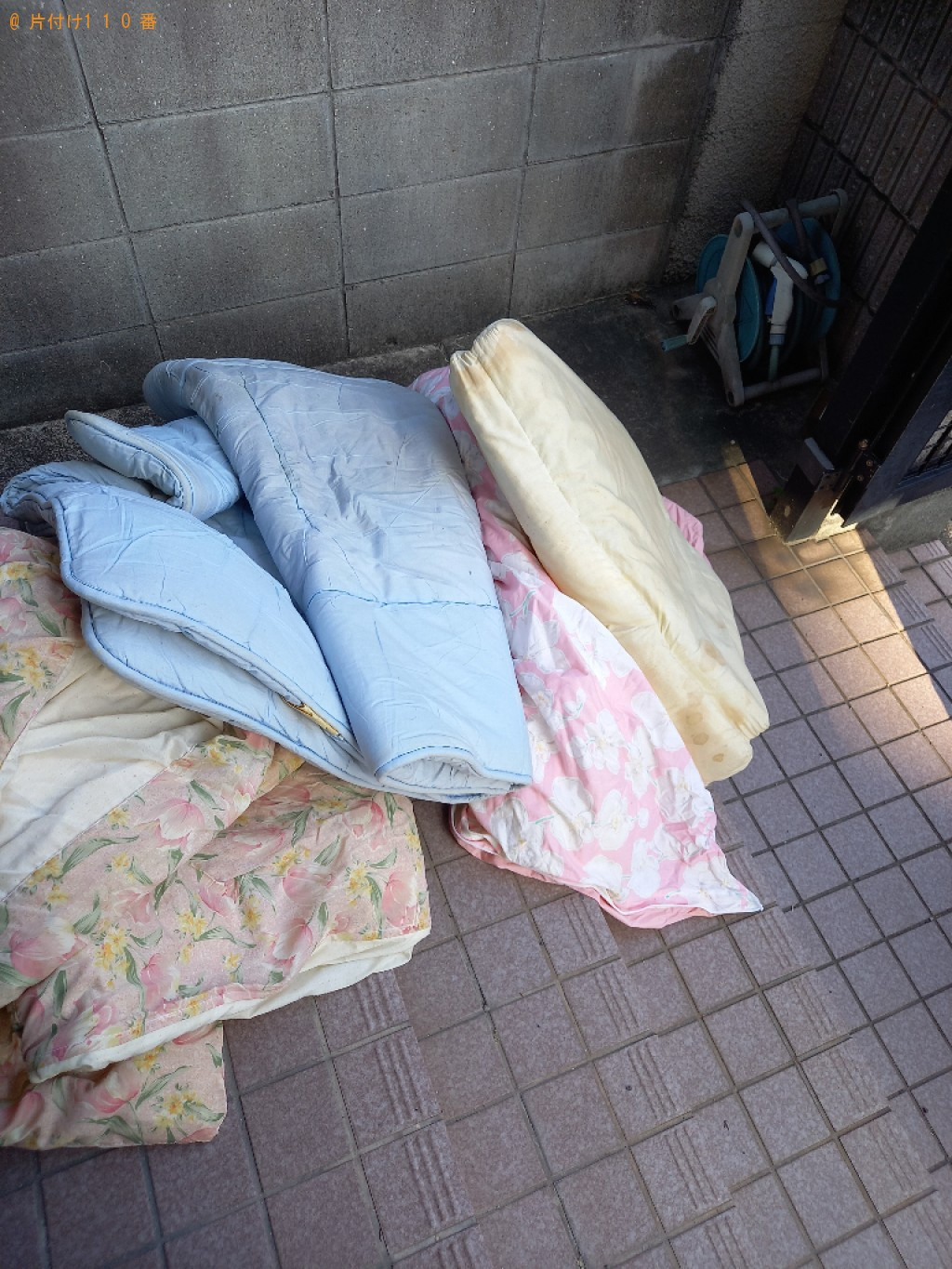 布団、振袖の回収・処分ご依頼　お客様の声