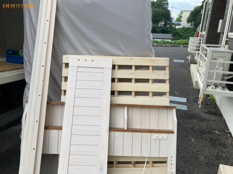 【一関市】セミダブルマットレス、冷蔵庫、ベッドの回収・処分ご依頼